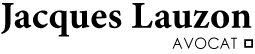 Jacques Lauzon, Avocat SAAQ et CNESST (CSST) Logo